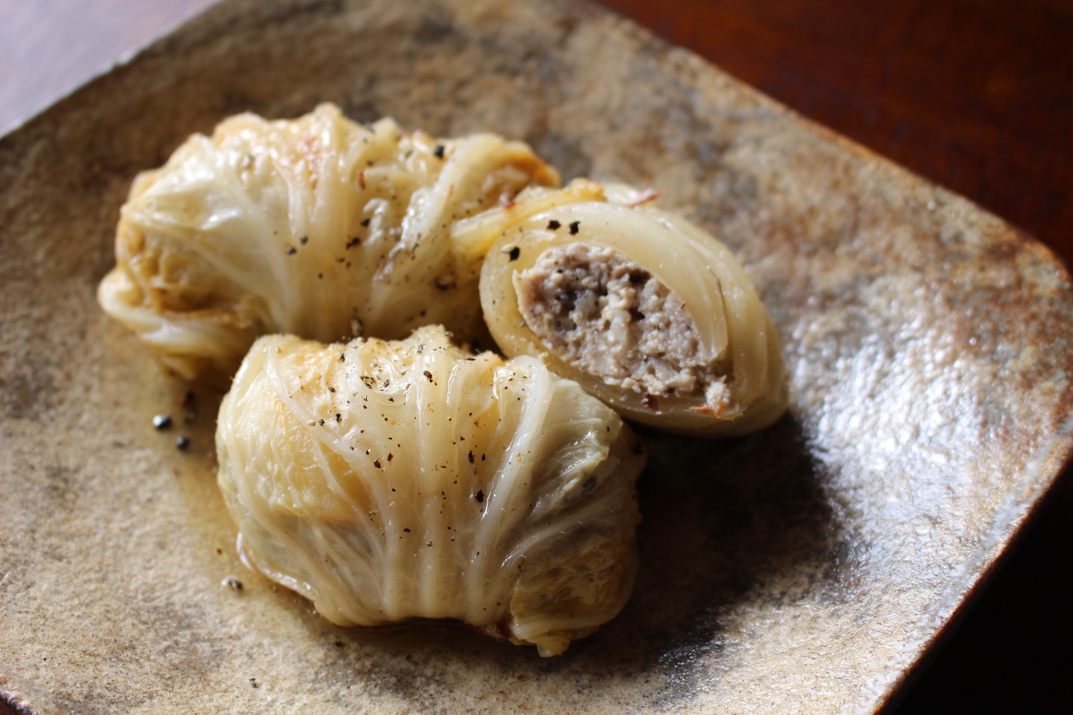 ゆず胡椒風味の白菜ロール